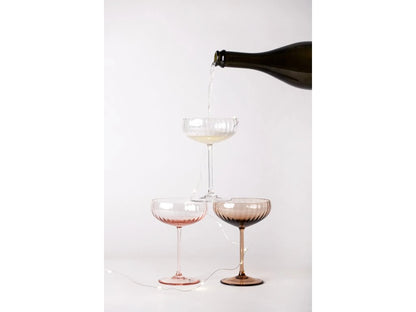 Lyon Champagne Saucer Rosa