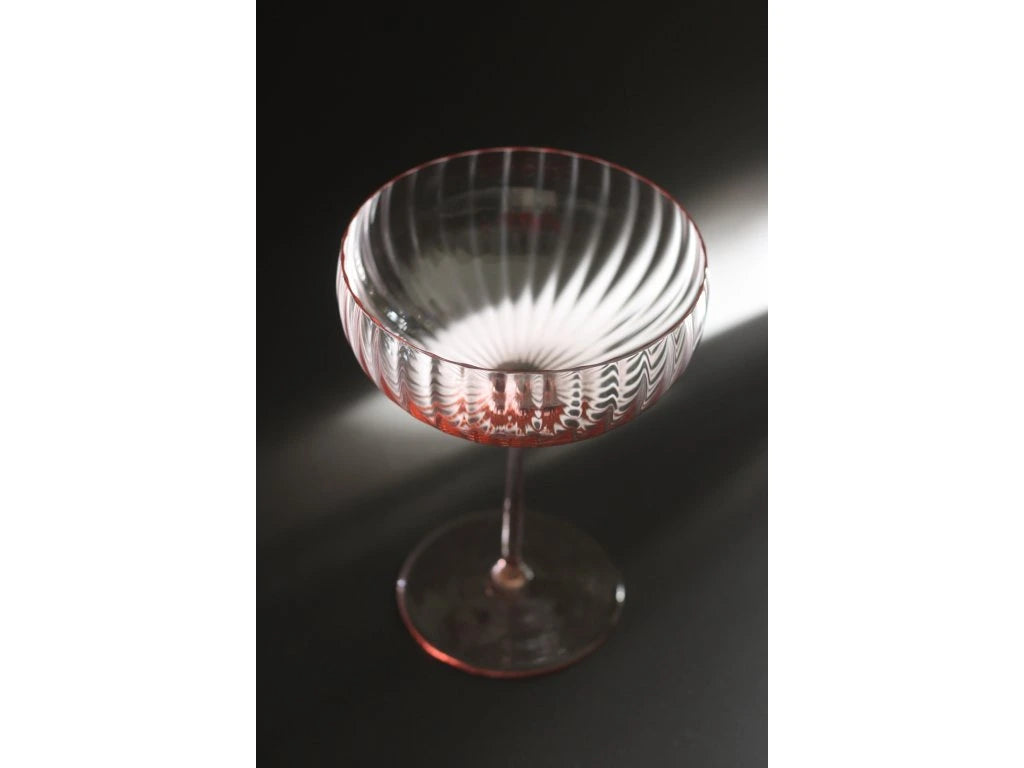 Lyon Champagne Saucer Rosa