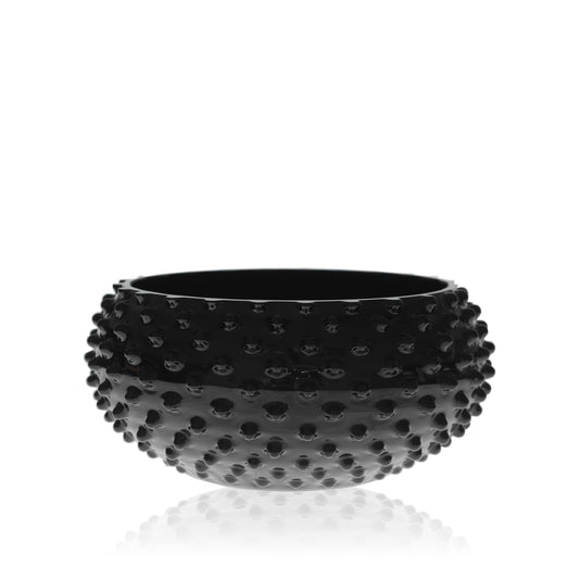 Black Hobnail Bowl