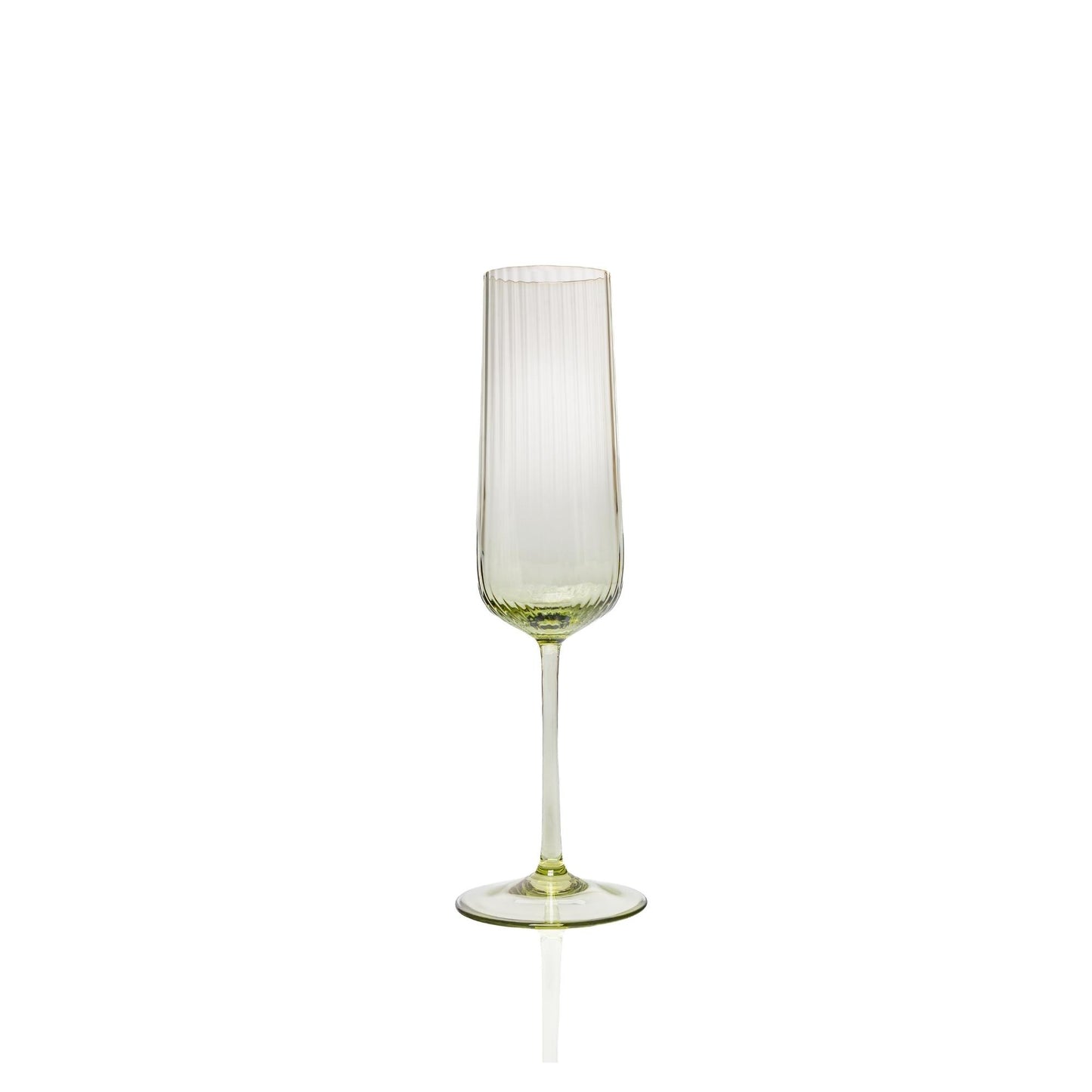 Ripple Aperitive Glass Olivegreen