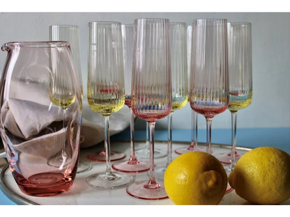 Ripple Aperitive Glass Rosa