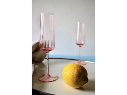 Ripple Aperitive Glass Rosa