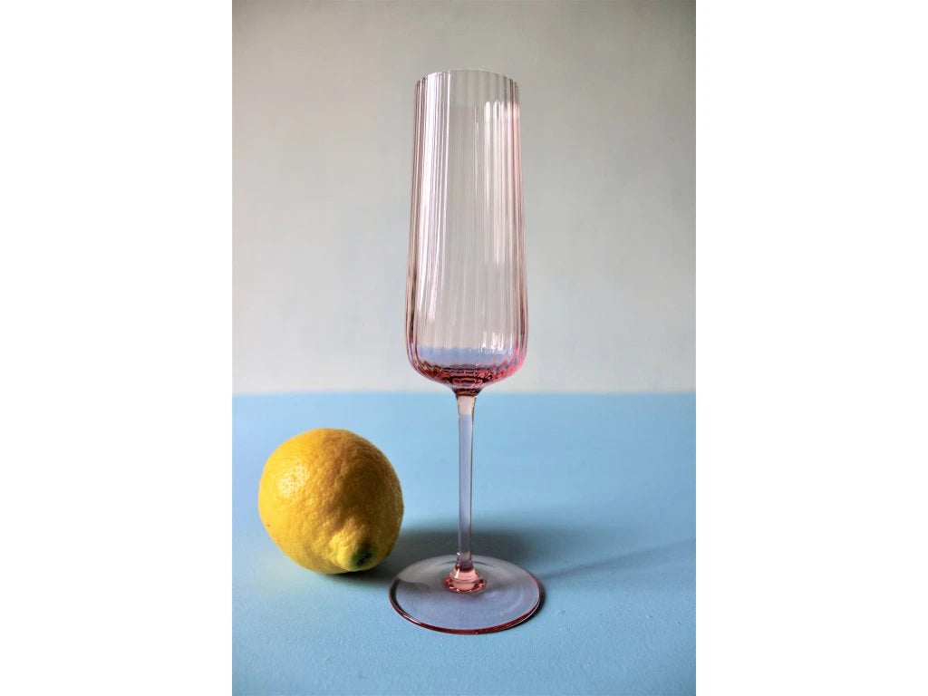 Ripple Aperitive Glass Rosa