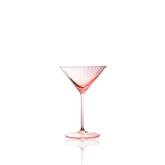 Lyon Martini Glass Rosa