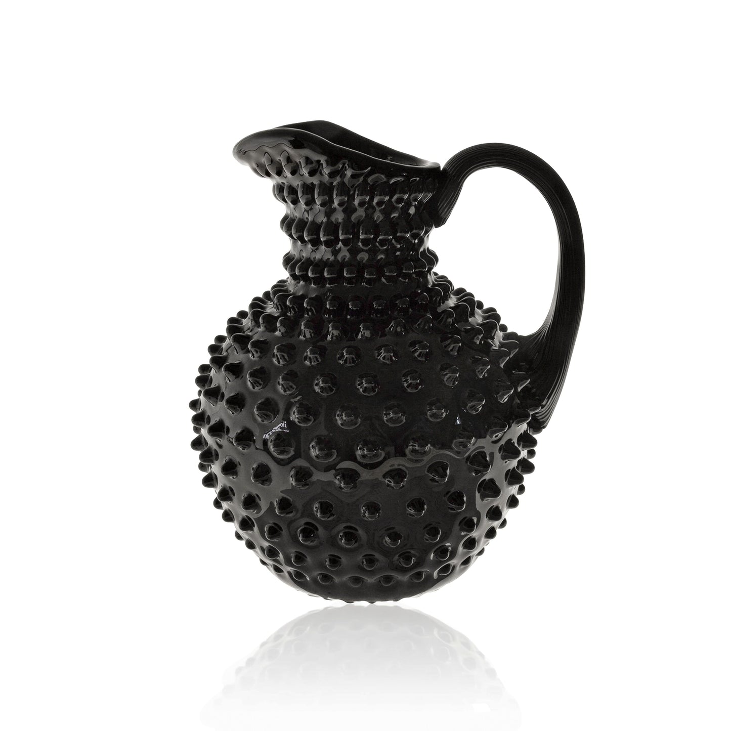 Black Hobnail Jug