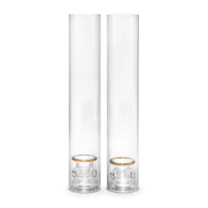 Sancia Taper Holder with Sleeve - Set of 2