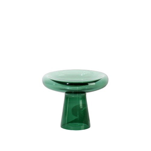 Glass Low Bowl 01 M