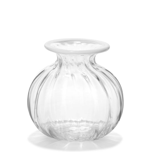 Clementina Vertical Optic Texture Mini Bud Vase