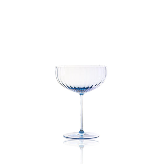 Lyon Cocktail Glass Blue Smoke