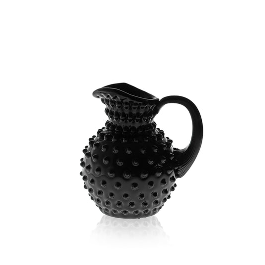 Black Hobnail Jug 1L