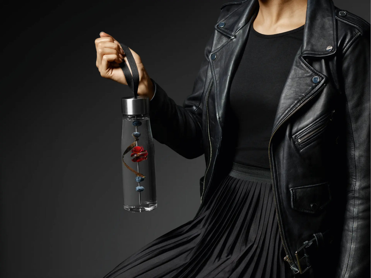 MyFlavour Drinking Bottle Black
