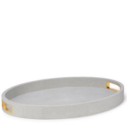 Modern Shagreen Cocktail Tray