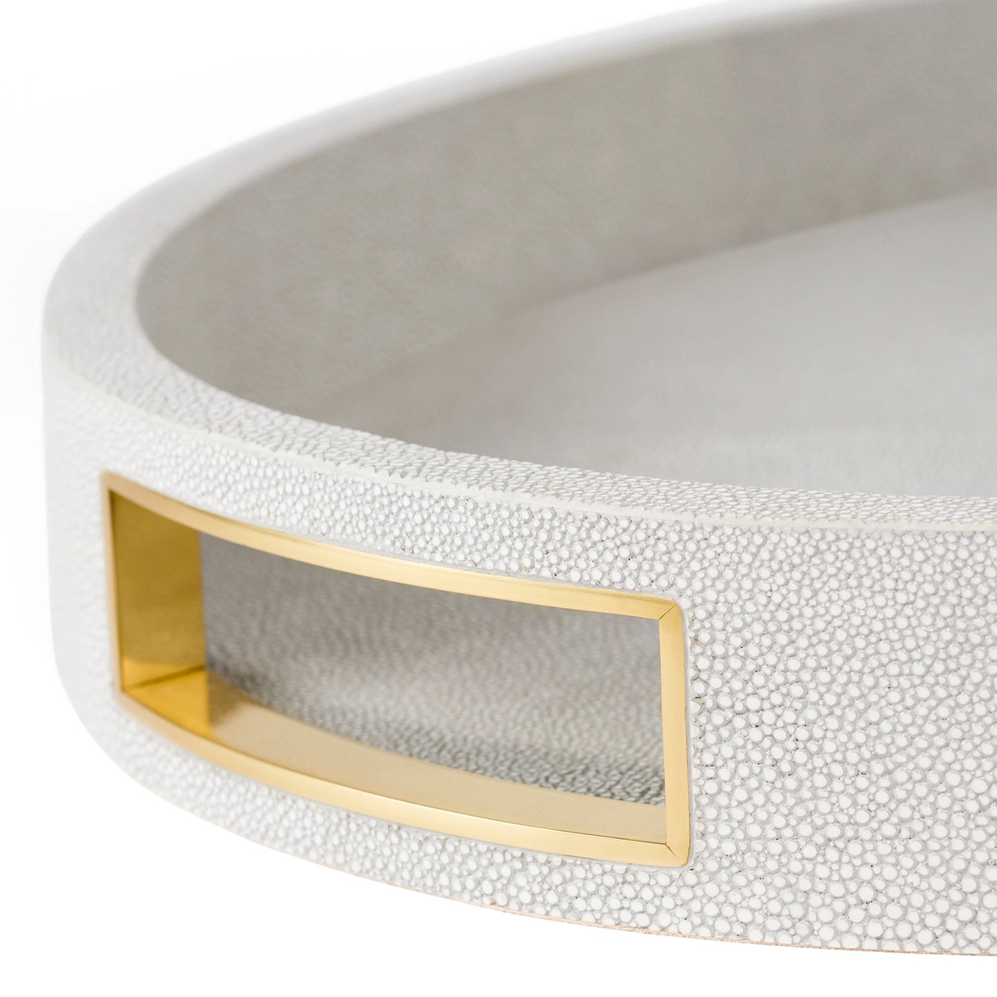 Modern Shagreen Cocktail Tray