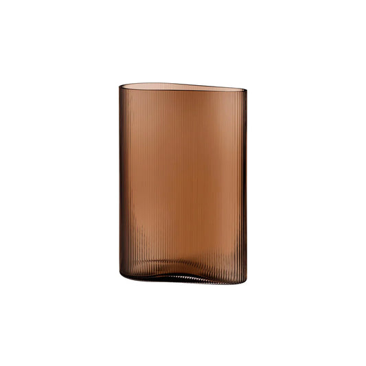 Mist Vase Short 290mm Caramel