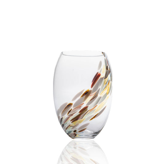 Marble Elipse Vase