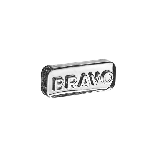 Paroles Paperweight "BRAVO" 40mm