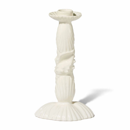 Shell Taper Candleholder - Set of 2