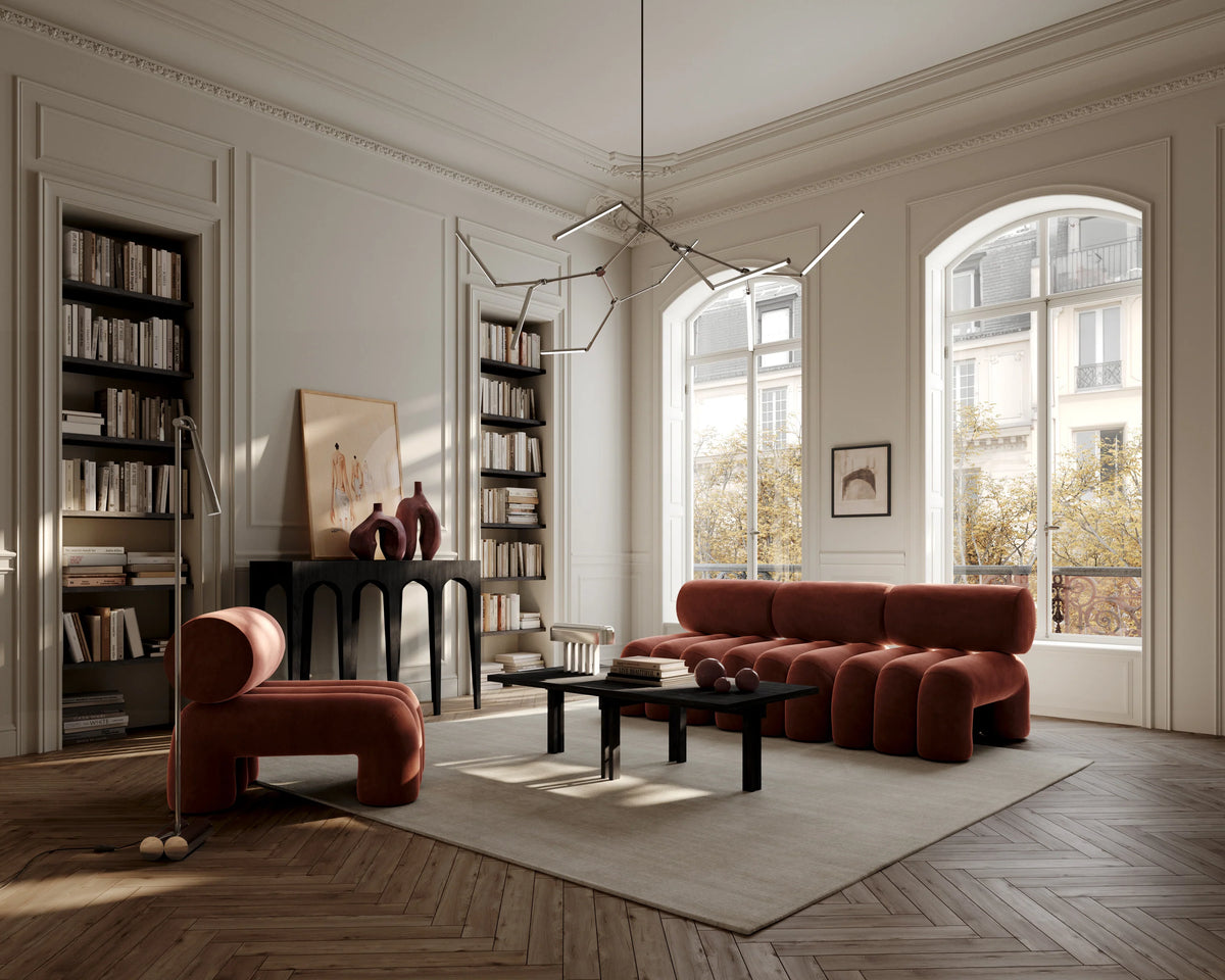 Stick Chandelier Chrome