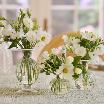 Clementina Vertical Optic Texture Mini Bud Vase