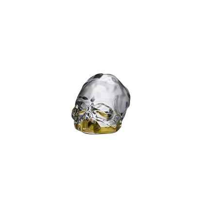 Nude Essentials Memento Mori Faceted Skull 83mm Gold Coated Small