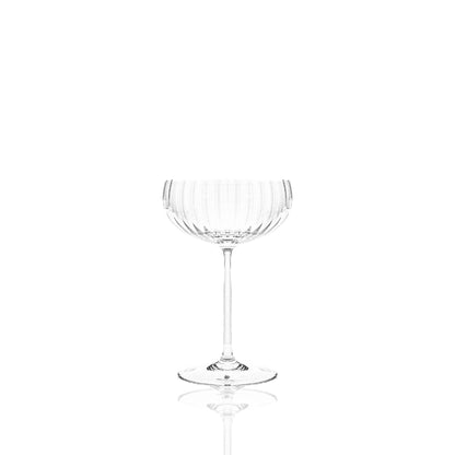 Lyon Champagne Saucer Crystal