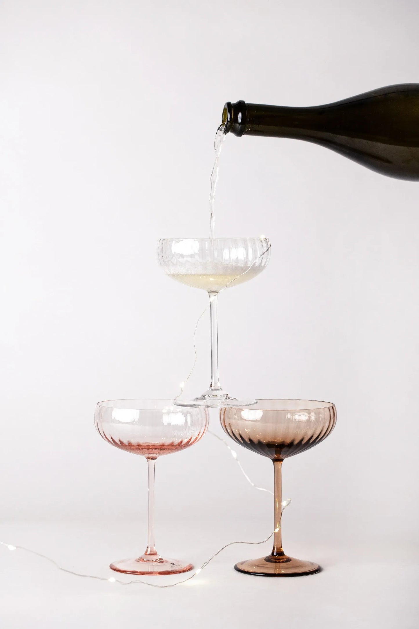 Lyon Champagne Saucer Crystal