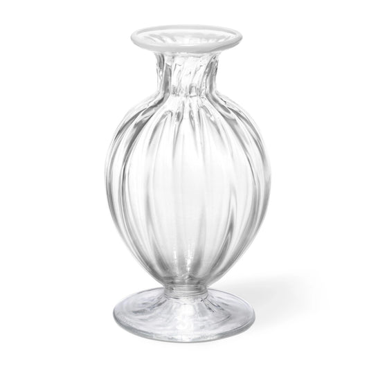 Clementina Vertical Optic Texture Tall Bud Vase