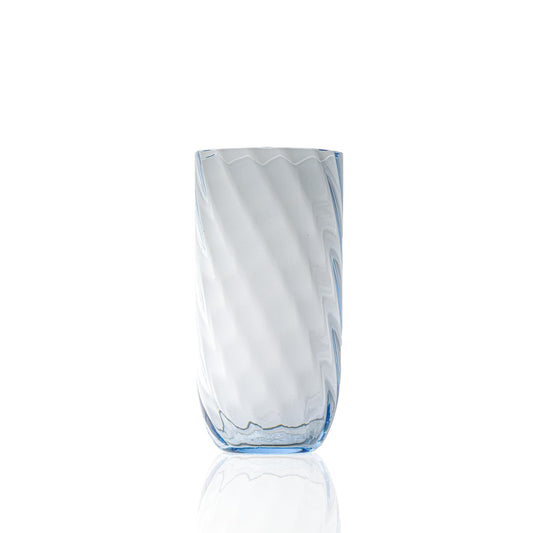 Swirl Long Drink Light Blue