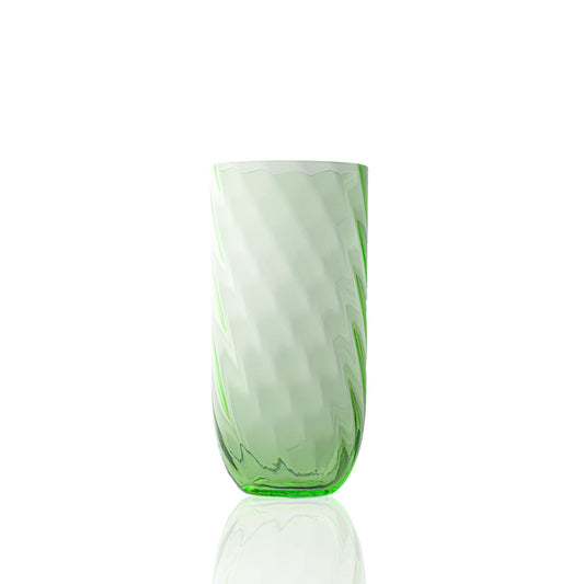 Swirl Long Drink Light Green