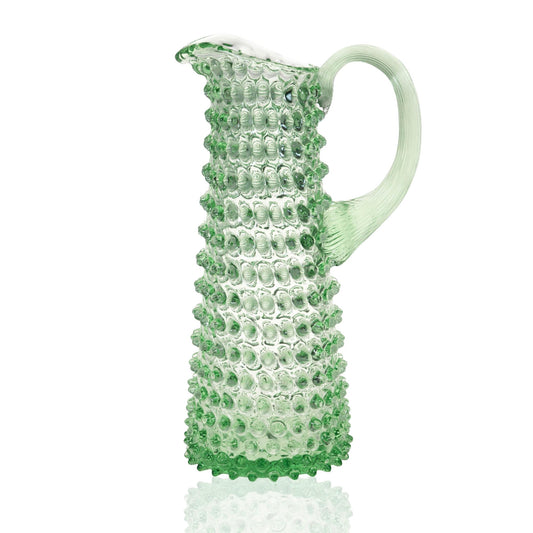 Eiffel Hobnail Jug 1L Light Green