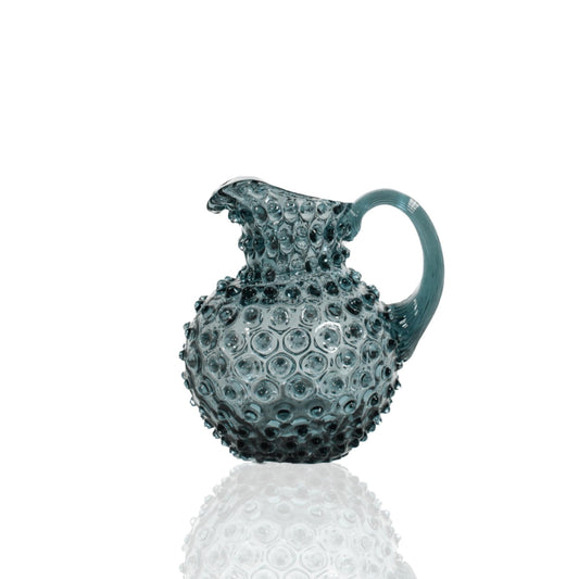 Paris Hobnail Jug 1L Steel Blue