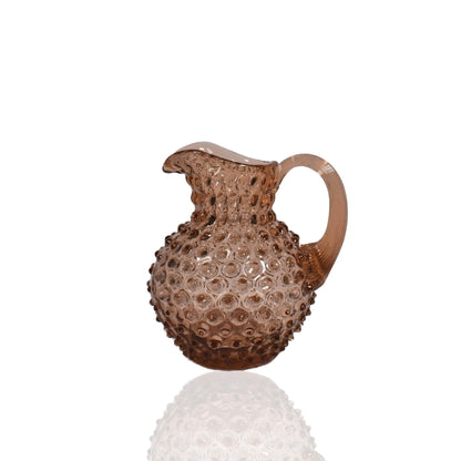 Paris Hobnail Jug 1L New Brown