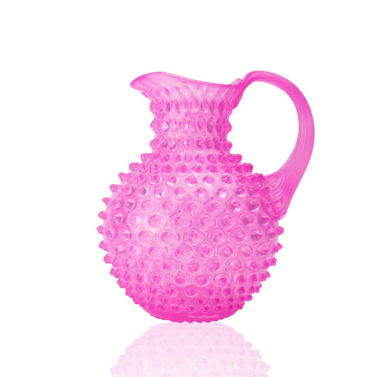 Alice's Paris Hobnail Jug 2L Neon Pink