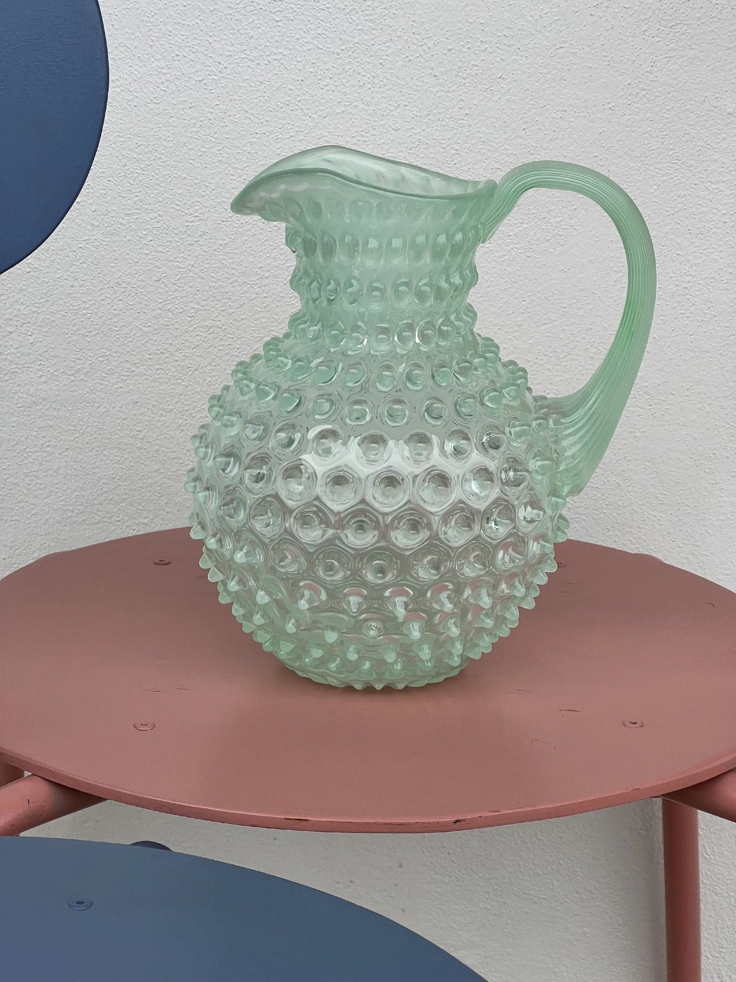 Alice's Paris Hobnail Jug 2L Minty Green