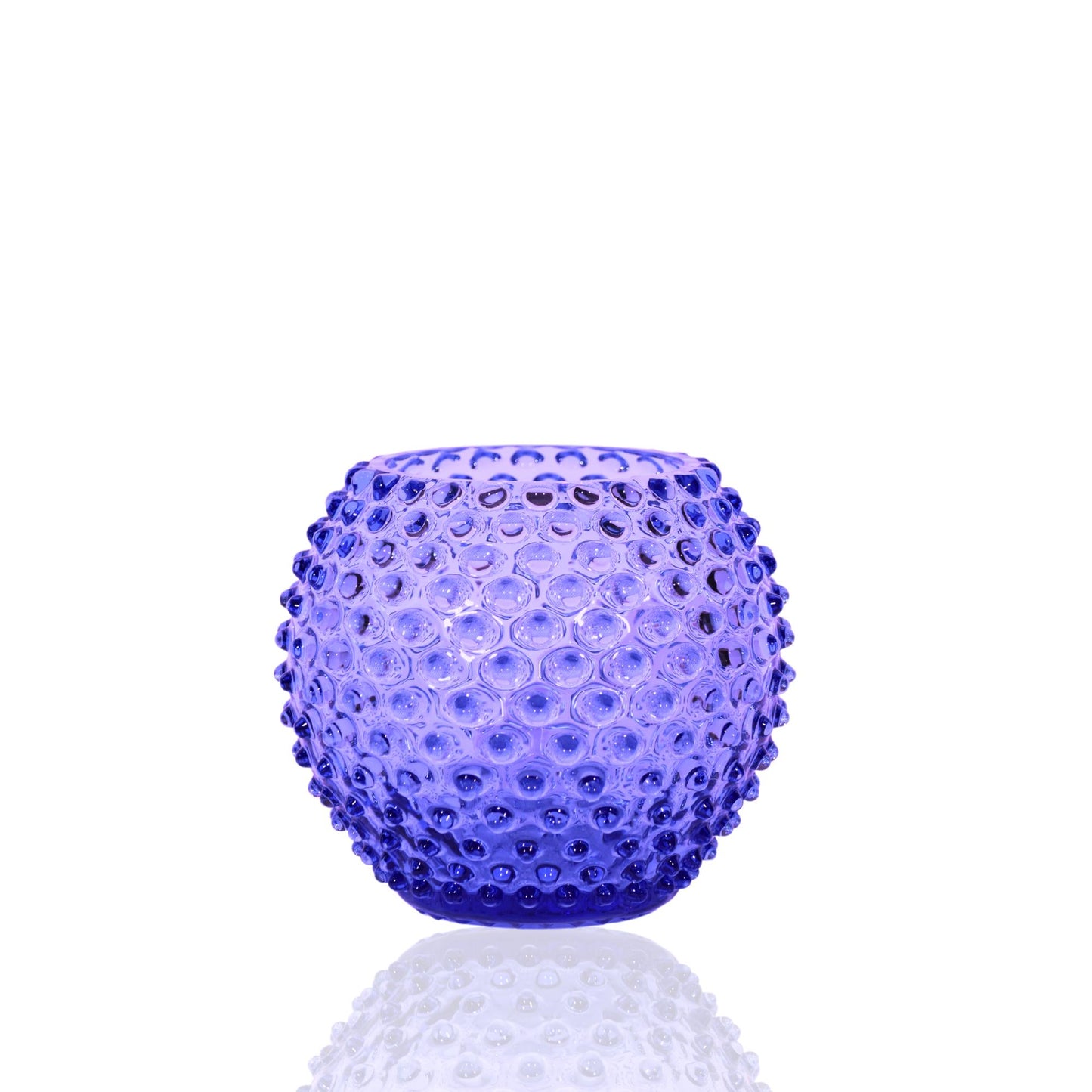 Hobnail Globe Vase 18 cm Lavender