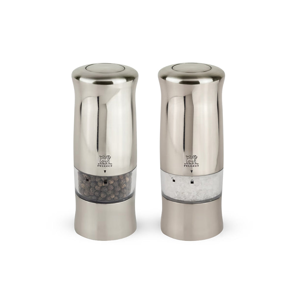 Zirlion Zeli Electric Salt & Pepper Mills, Set of 2