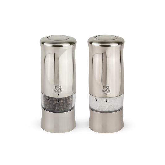Zirlion Zeli Electric Salt & Pepper Mills, Set of 2