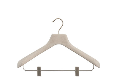 Hanger for suits and silicon clips for skirts