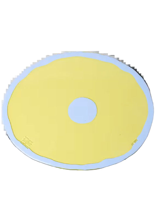 Fish Design Single Table Mates - Clear Yellow