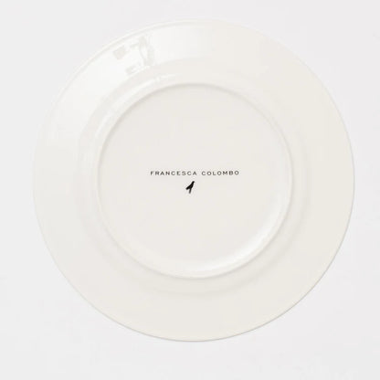 Blue Summer dinner plate #2