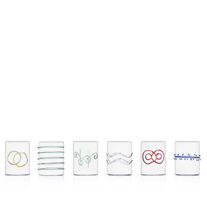 6pcs Water  assorted