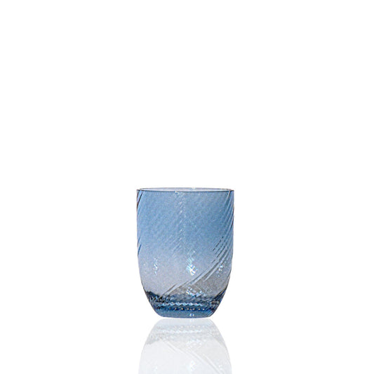 Spiral tumbler Blue Smoke