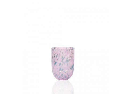 Confetti Tumbler Rosa + Tyrkys