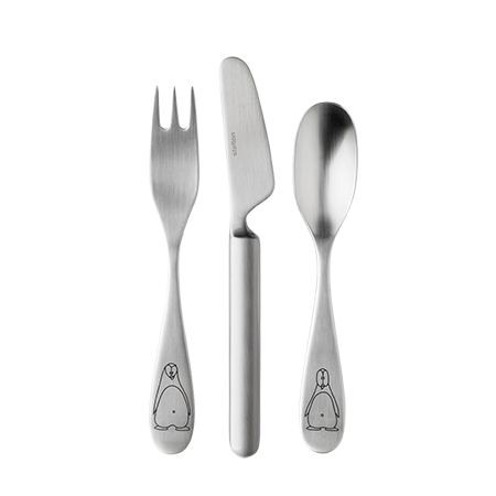 Una with Pingo Children's Cutlery Set - 3 pcs.