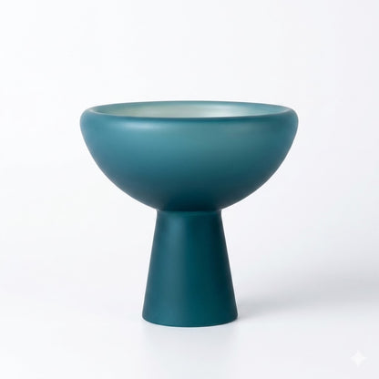 Glass Deep Bowl L