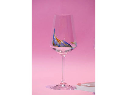 Hand Painted Sevilla White Wine 350 ml Stripe Atlantic