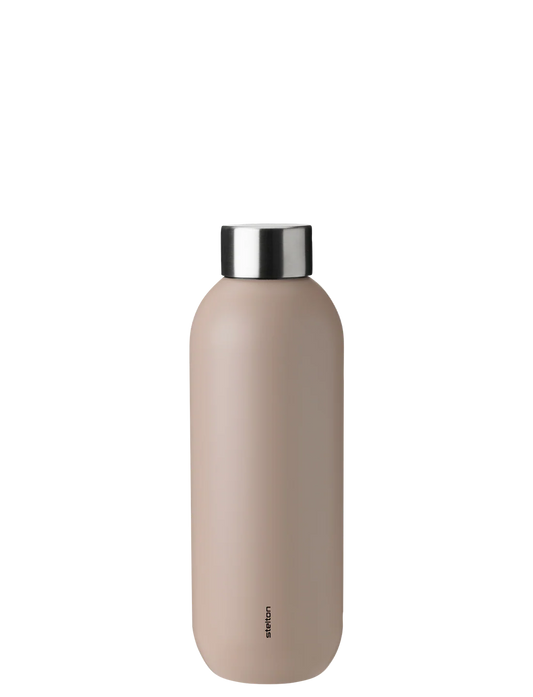 Keep Cool vacuum drinking bottle, 0.6 l. - seagrass/steel