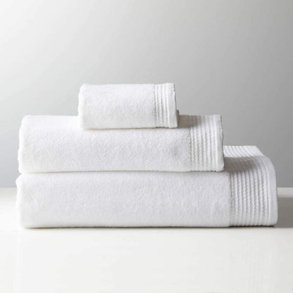 Raven White Bath Sheet Bundle