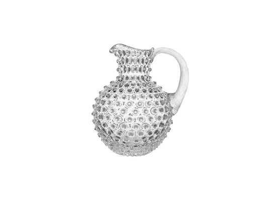 Clear Hobnail Jug