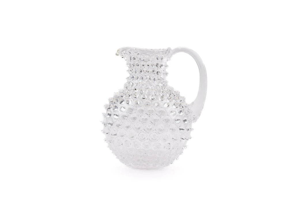 Clear Hobnail Jug